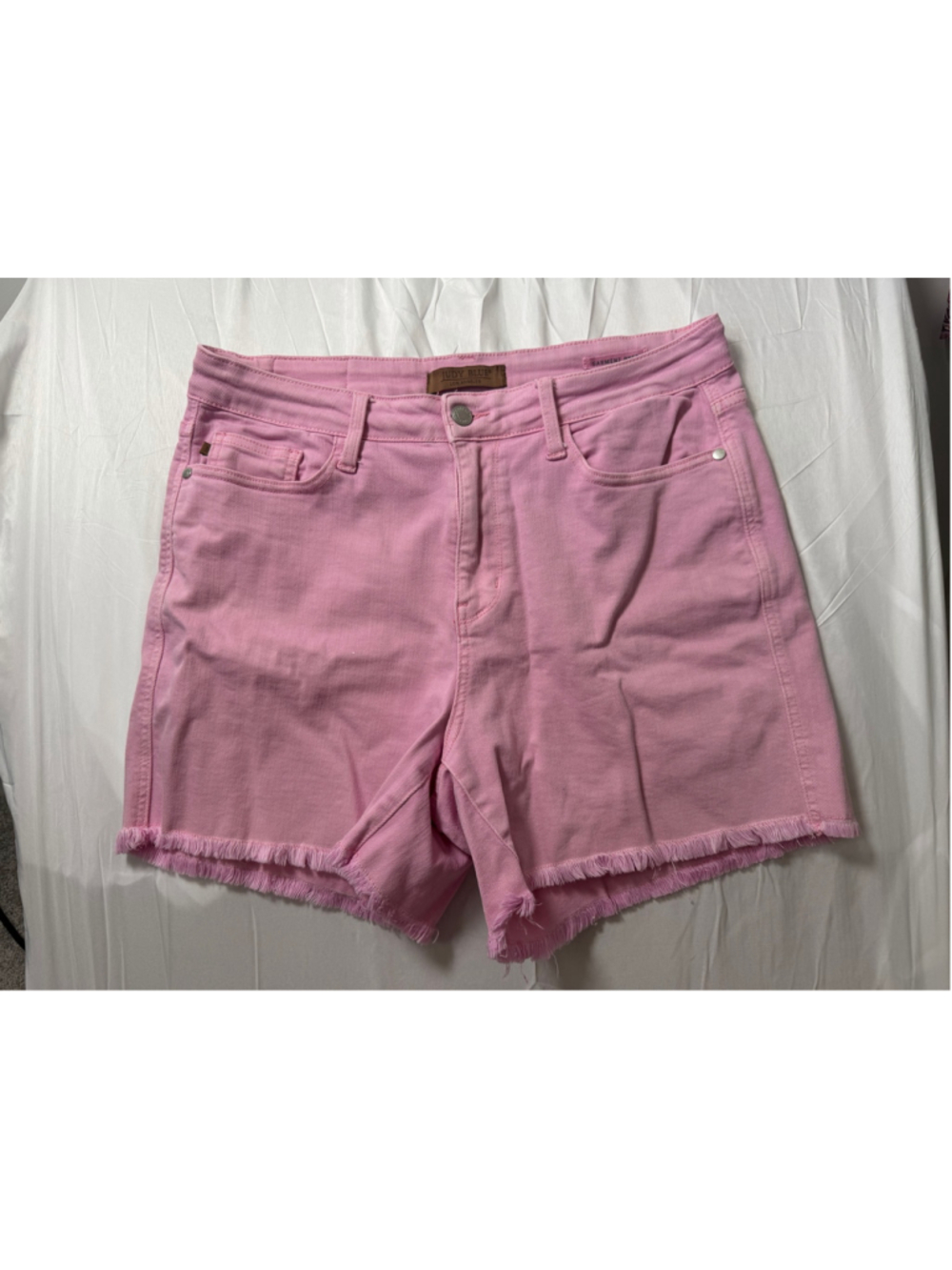 Judy Blue Jean Shorts Pink Size 1XL